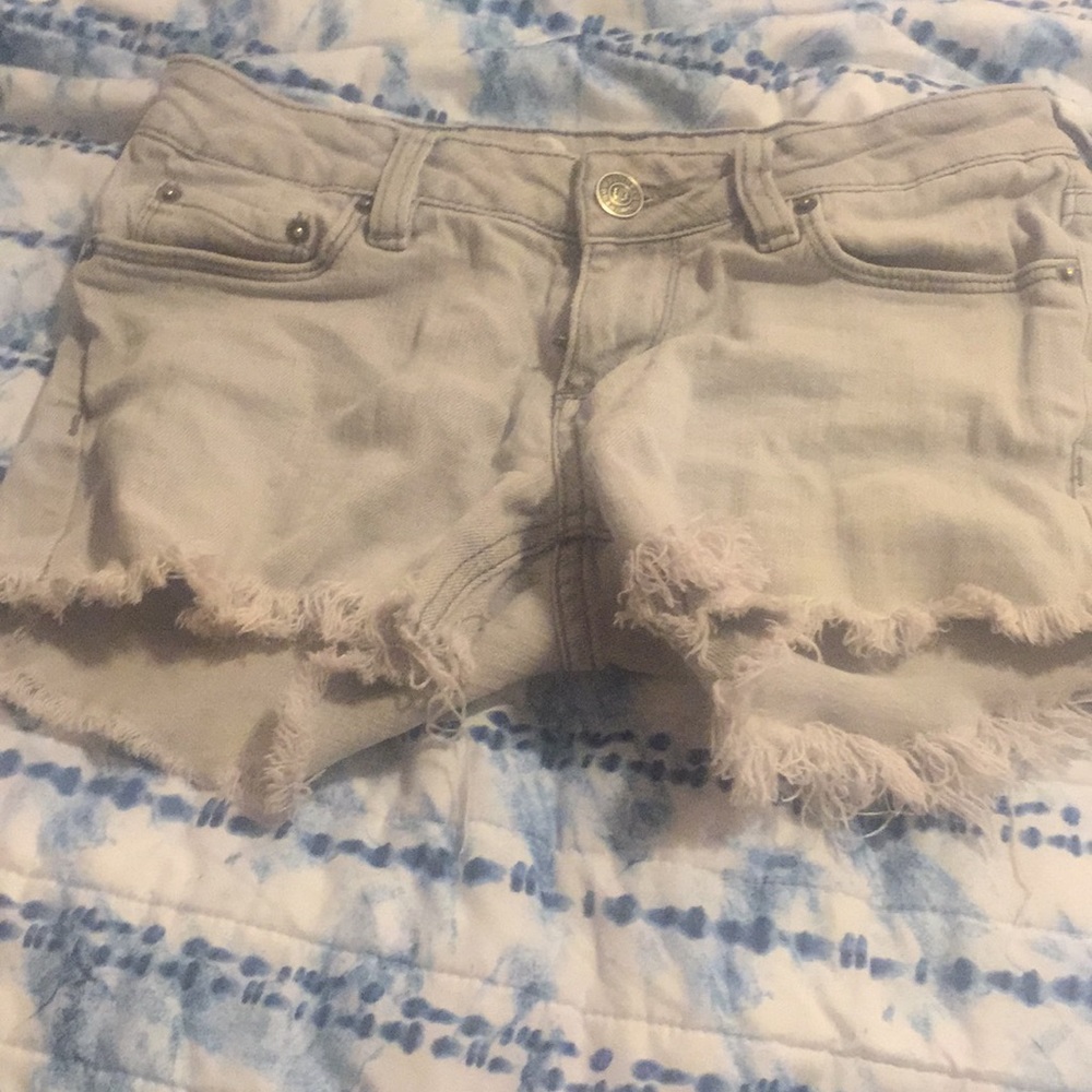 Bullhead fringe shorts 1 long